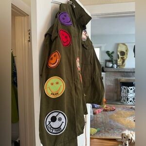 Dressed in LALA Patchwork Smile Jacket, new with tags